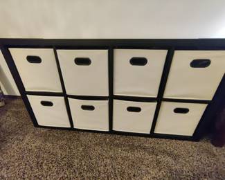 8 CUBE STORAGE $40