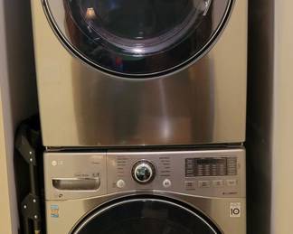 LG STACKABLE WASHER $200 AND ELECTRIC DRYER $200.....7YRS OLD