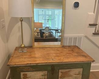 Antique Painted Trunk/Chest