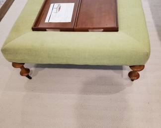 Ballard Ottoman with 2 Inserted Trays