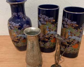 Blue Vases