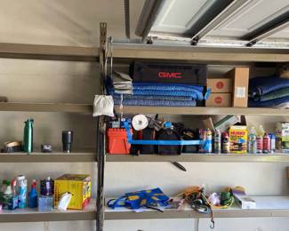 Two Pieces Of Garage Shelving