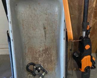 Word Wheelbarrow And A Worx Tree Trimmer