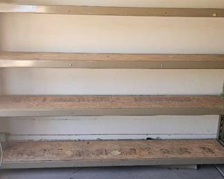 01 Garage Heavy Metal Five Tier Shelving