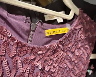 Alice + Olivia sequin dress
