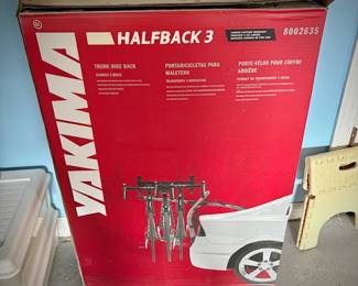 Yakima Halfback 3 - trunk bicycle rack for three bikes