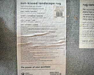 West Elm "Sun-Kissed Landscape" runner