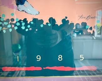 1985 New Orleans Jazz & Heritage Festival poster