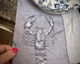 Choucke French kitchen linens