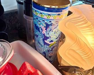 Lilly Pulitzer drink cup