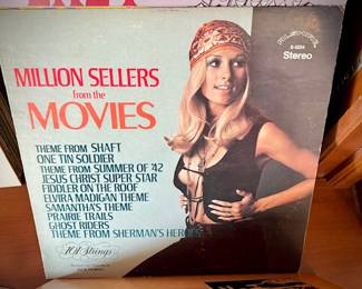 Vintage 1960s, 1970s, and 1980s 33 records LPs 