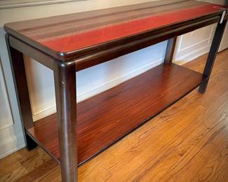 Danish rosewood console table 