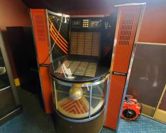 Vintage seeburg jukebox