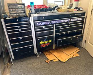 Snap on super speedway edition tool box chest with snap on tools