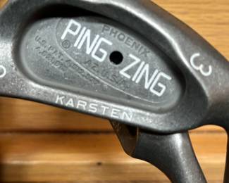 Ping zing golf irons karsten