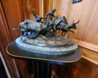 Bronze statue