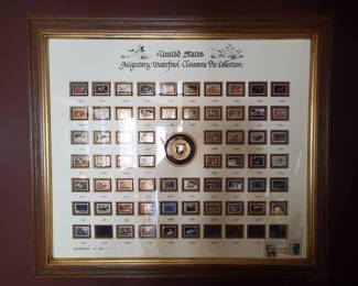 Waterfall pin collection