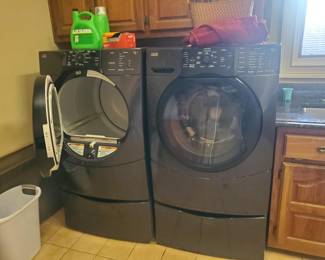 Washer and dryer