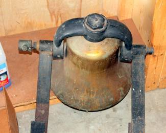 VERY HEAVY Brass Locomotive bell