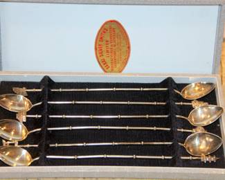 Asian Sterling Iced Tea Spoons