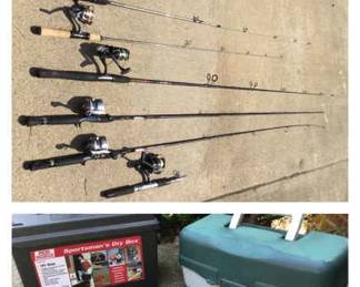 ZEBCO SHAKESPEARE Fishing Rods