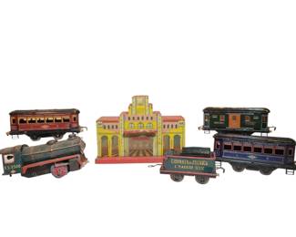 INGAP Italian Tin Litho Train PreWar