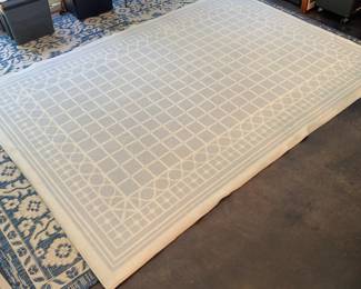 H86 - $100. Ruggage Rug & Pad. 6' x 9'