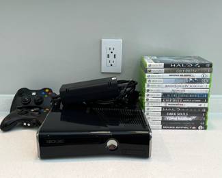 H66 - $80. xbox360s. Includes 2 controllers & 14 games.
