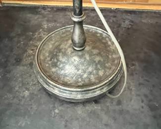 H102 - $40. Ethan Allen Floor Lamp. 59" tall.