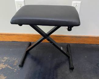 H114 - $20. Excel foldable music bench.