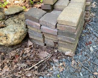 H13 - $60. Pile of Pavers - 2 sized of coordinating colors. You must load!