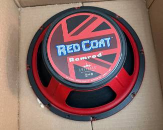 H109 - $40 Each. 2 available. Eminence 10" Red Coat Ramrod. 8 Ohm.