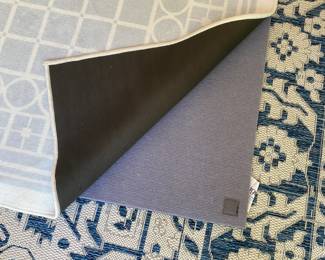 H86 - $100. Ruggage Rug & Pad. 6' x 9'
