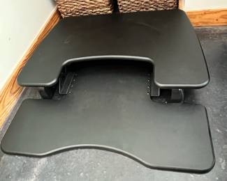 H97 - $100. VariDesk ProPlus 30 Standing Desk. Manual Standing Desk Riser. Goes ON TOP of another desk.