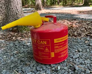 H56 - $30. Eagle 5 gallon Safety Can