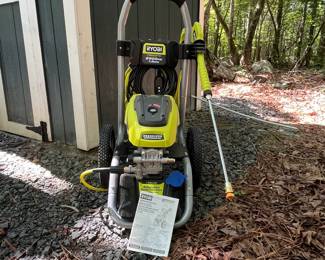 H45 - $150. Ryobi Electric Pressure Washer Model Ry4142500. 2500 Psi.