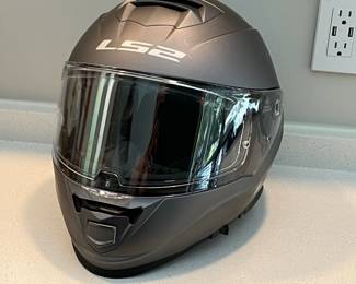 H120 - $50. LS2 Helmets. Assault Road Touring. Assault Solid Matte Titanium. Size Medium.