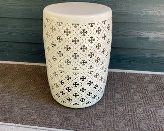 H24 - $30. Hampton Bay Garden Stool.