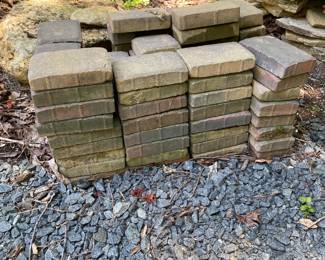 H13 - $60 - Pile of Pavers - 2 sized of coordinating colors. You must load!