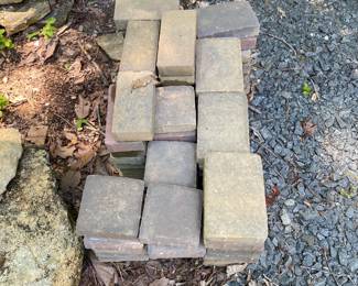 H13 - $60. Pile of Pavers - 2 sized of coordinating colors. You must load!