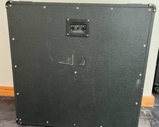 H112 - $600. Marshall 1960 Vintage Angled Extension Cabinet. No holes. No discoloration. NOT on wheels. Measures 29" wide x 14" deep x 29.5" tall.