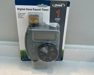 H93 - $12. Orbit Digital Hose Faucet Timer. Has been removed from the package - looks brand new.