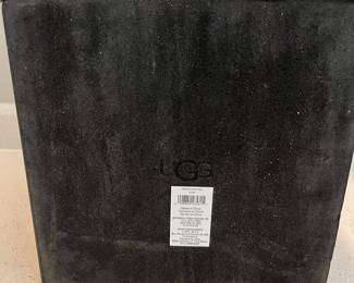 H65 - $15. UGG Brand Wooden Trash Can