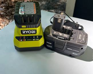 H46 - $75. Ryobi 18 Volt Chemical Sprayer P2800 with battery & charger.