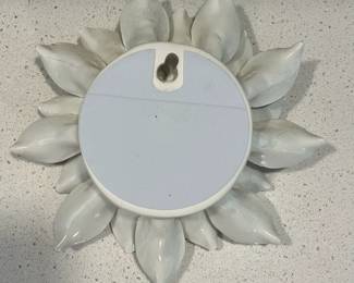 H122 - $15. Ceramic Wall Flower.