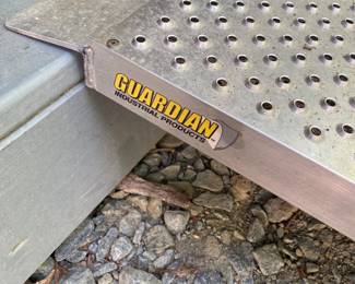 H5 - $75. Guardian Industrial Products Aluminum Ramps.