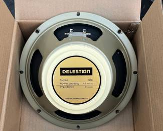 H110 - $60 each. 2 available. Celestion G10-45. Creamback. 45 watt. 8 Ohm.