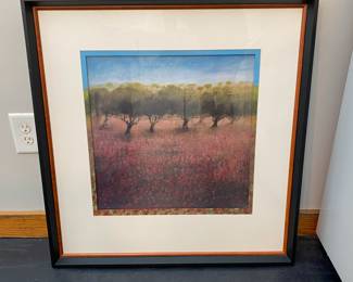 H78 - $45. Large Framed Print. Framed it measures 28.5" x 29.5"