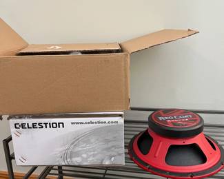 H109 - $40 Each. 2 available. Eminence 10" Red Coat Ramrod. 8 Ohm.