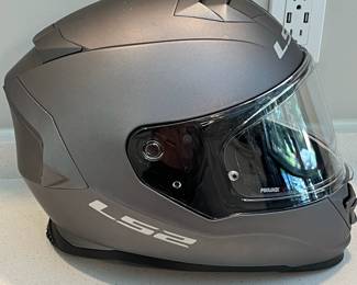 H120 - $50. LS2 Helmets. Assault Road Touring. Assault Solid Matte Titanium. Size Medium.